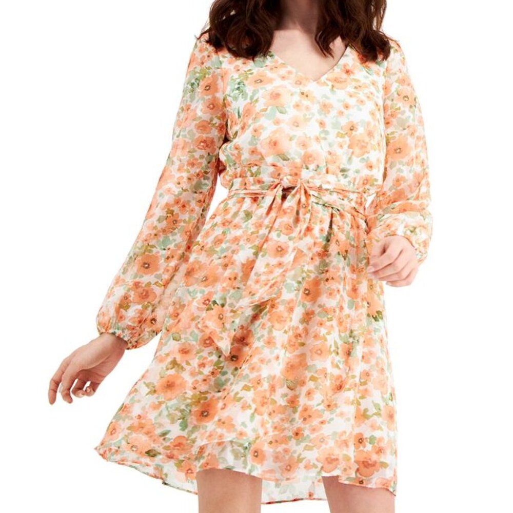 NWT INC International Concepts A-Line Floral Dress Size 8